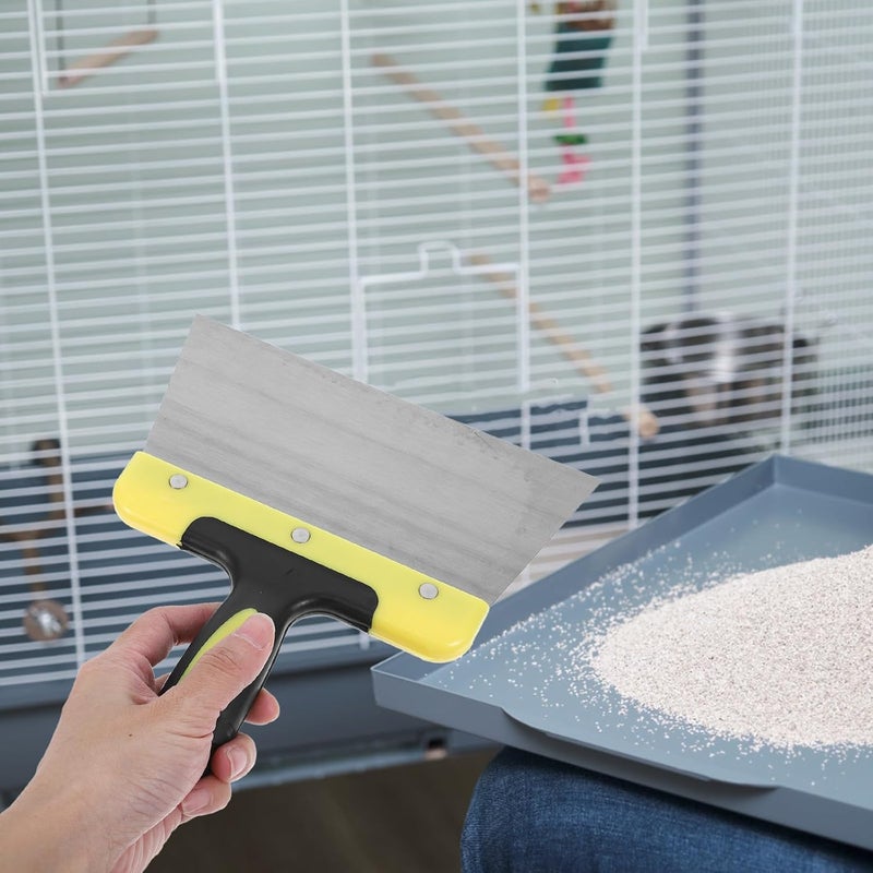 Toddmomy Longevity optimized build Pigeon Dropping Scraper Bird Poop Remover Stainless Steel Bird Dropping Cleaning Scraper Straight Pigeon Loft Tool Bird Cage Cleaner Precision made - Image 3
