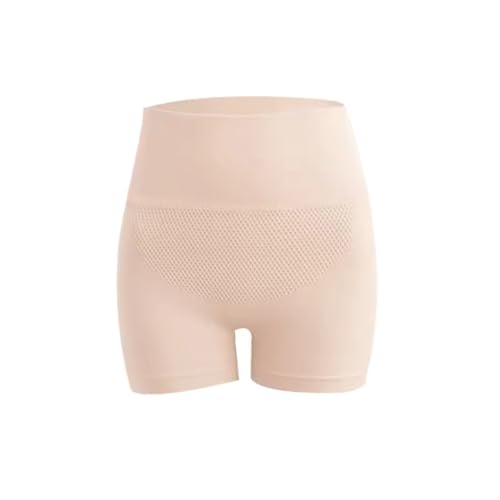 GITGRNTH Women's High-Waisted Tummy Control Shapewear Shorts - Seamless Body Shaper with Firm Waist Cinching and Slimming Support (1, Skin) - Image 1