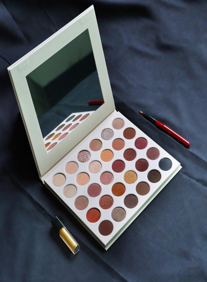SZDYM 30 Colors Nude Eyeshadow Palette,High pigment matte+super shine shimmer,Nude Long Lasting Waterproof Eye Shadow,Cruelty- Free Makeup Pallet,No Flaking,Stay Long - Image 5