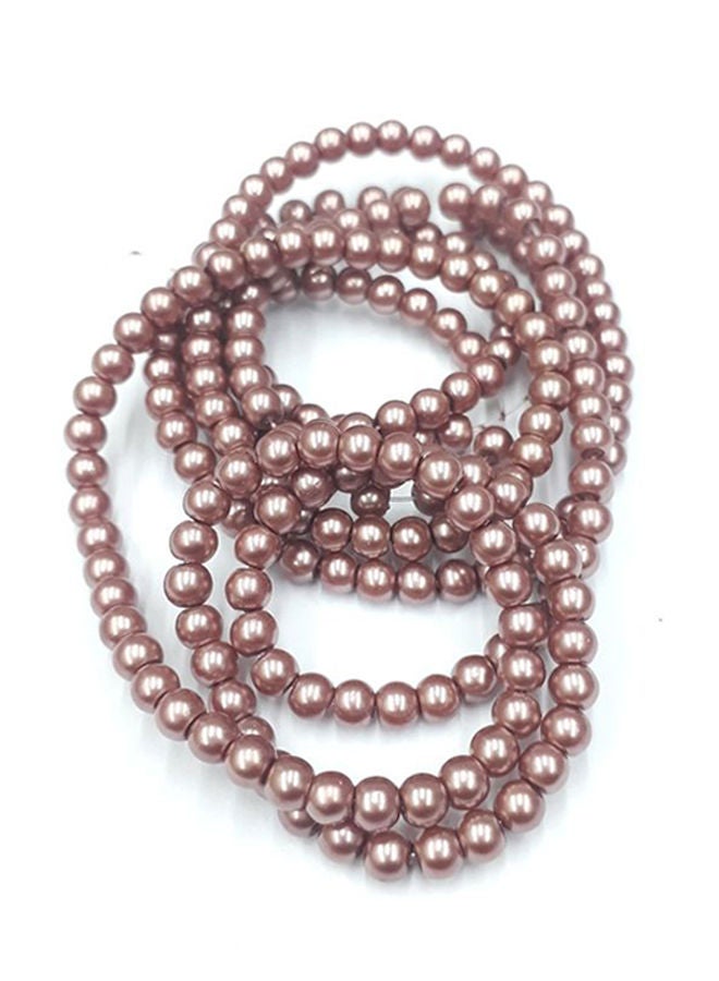 NIBEMINENT 250-Piece Of Line Glass Beads 0.4cm - Image 2