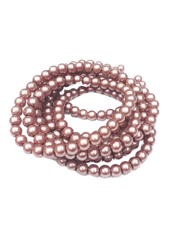 NIBEMINENT 250-Piece Of Line Glass Beads 0.4cm - Image 1