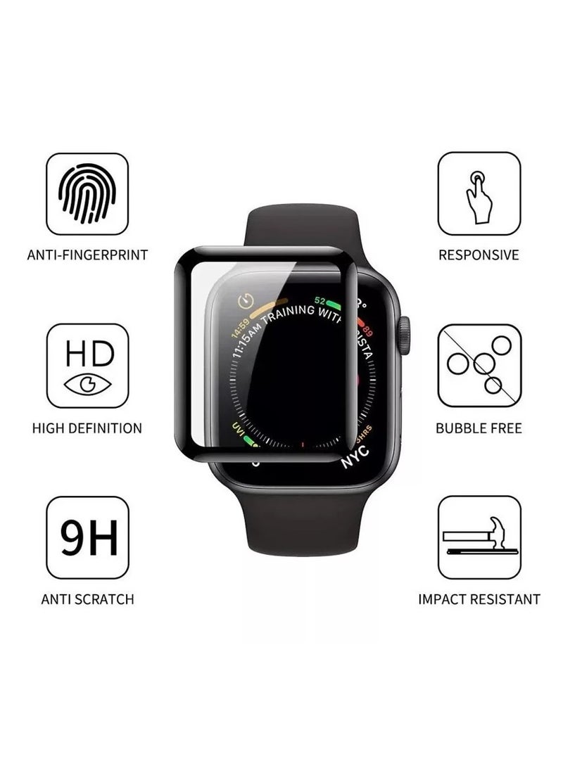 LITO® 3D Curved Screen Protector for 49mm Watch - Full Coverage, No White Lines or Bubbles, Impact Protection - Clear. - Image 3
