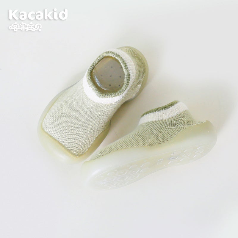 Baby'S Non-Slip Toddler Shoes Baby'S Wear-Resistant Soft Sole Shoes Indoor Rubber Sole Outer Wear Soft Socks Shoes Children'S Shoes - Image 1