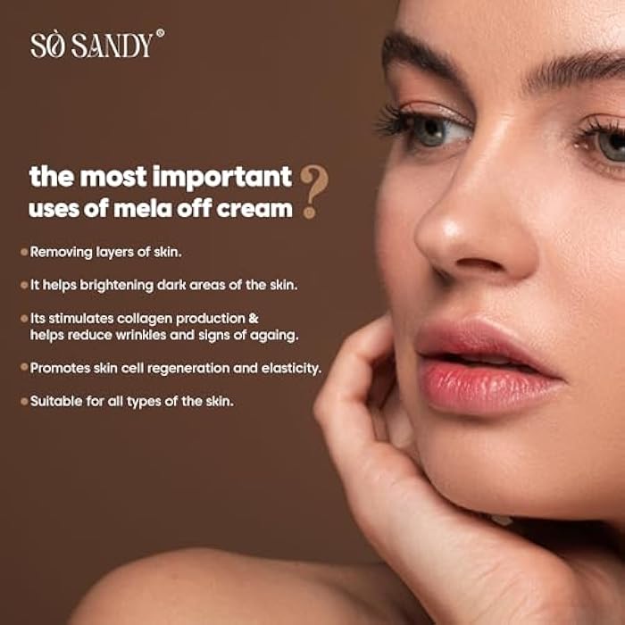 So Sandy Mela Off Cole Peel Cream with whitening Effect, 15 g - Image 5