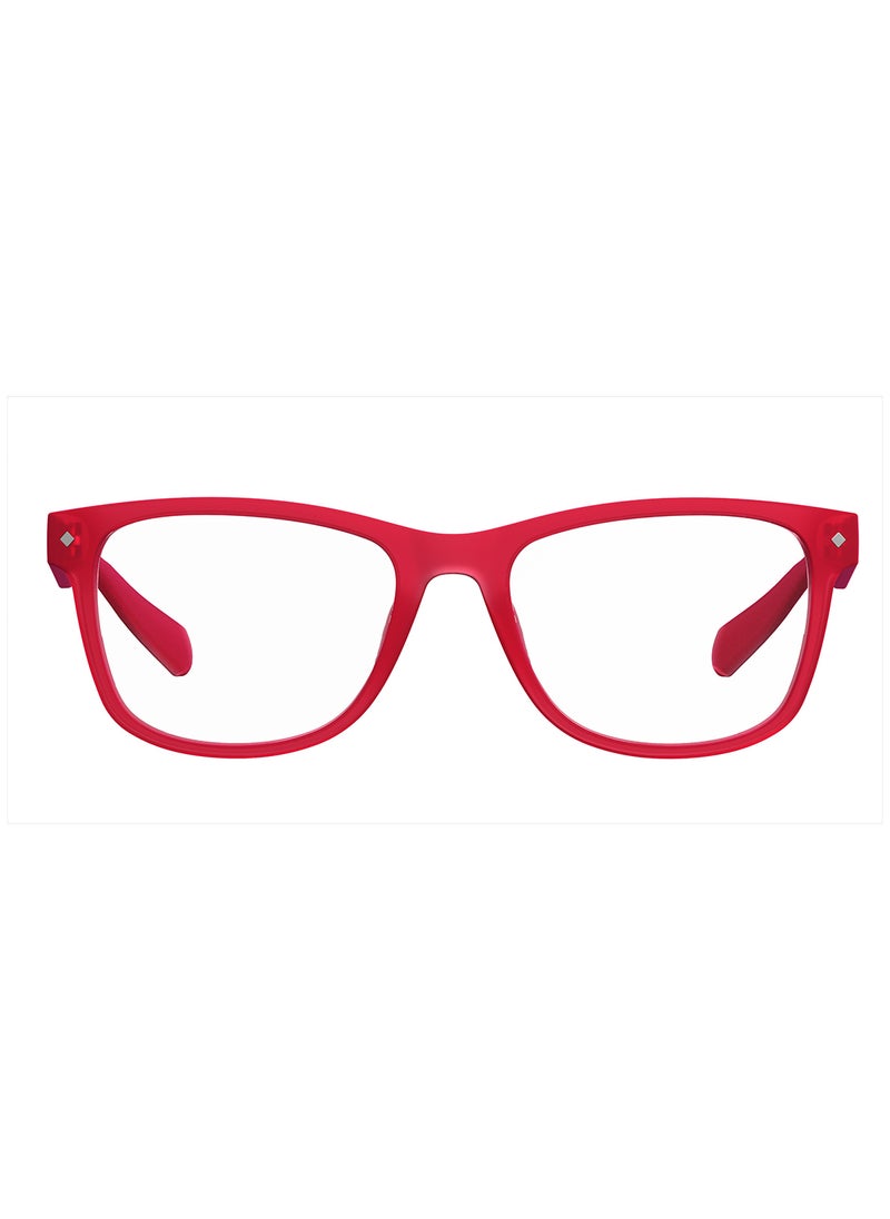 Polaroid - Unisex Square Reading Glasses - Pld 0020/R Red 52 - Lens Size: 52 Mm - Image 1