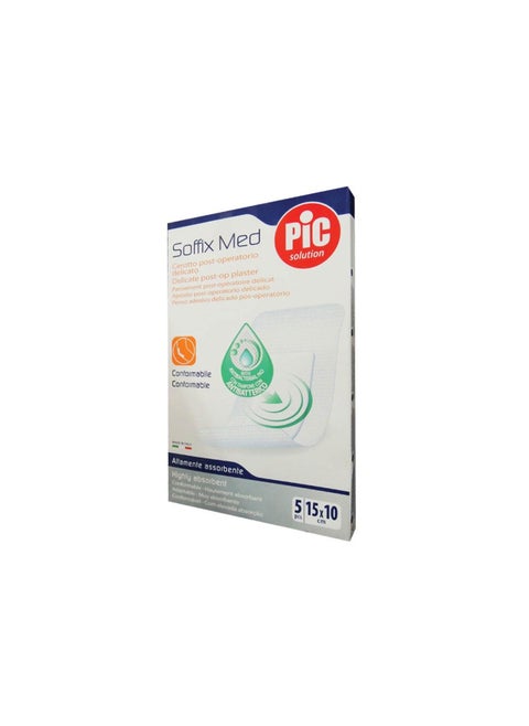 Soffix Med Delicate Post-Op Plaster 15 Cm X 10 Cm 5'S