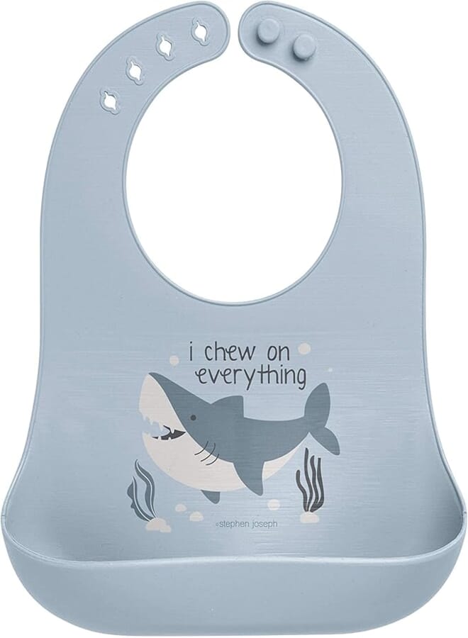 Stephen Joseph Silicone Bib All Styles