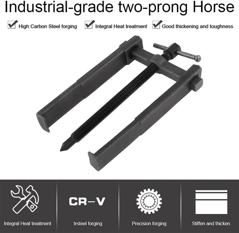 OriGlam Two Jaws Bearing Puller/Remover, Adjustable Two Jaw Puller Tool, Bearing Puller Tool, Carbon Steel Pump Pulley Remover - Image 2