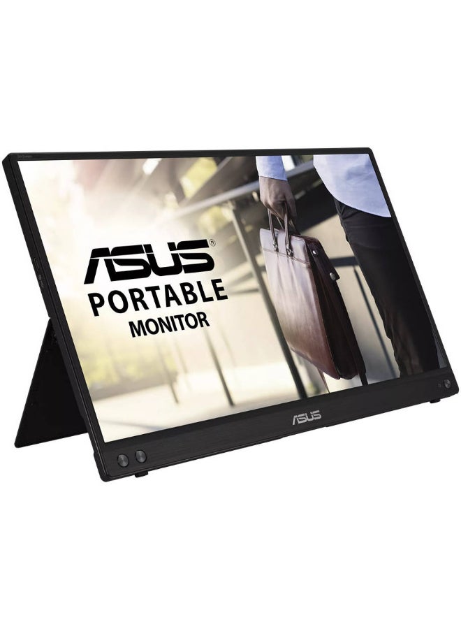 ASUS ZenScreen MB16ACV Portable Monitor, 15.6" FHD IPS Display, 60hz Refresh Rate, 5ms (GtG) Response Time, 260K Display Colors, USB-C Port, 90LM0381-B01370 Black - Image 1