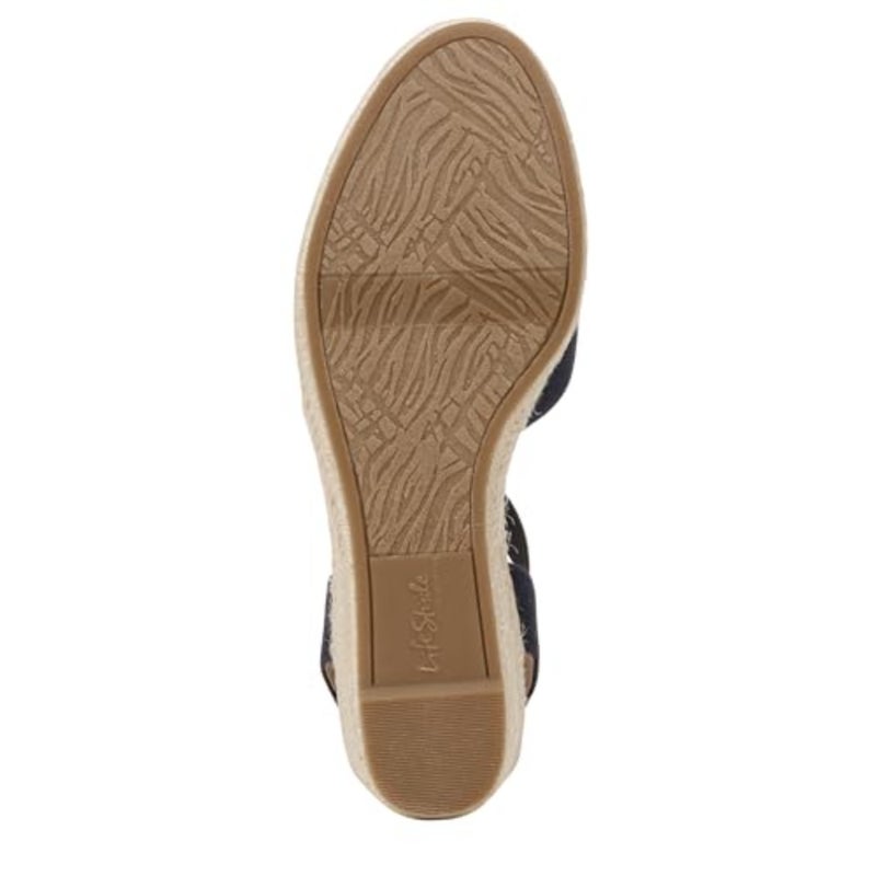 LifeStride Women's Kimmie Wedge Espadrilles Sandal - Image 4