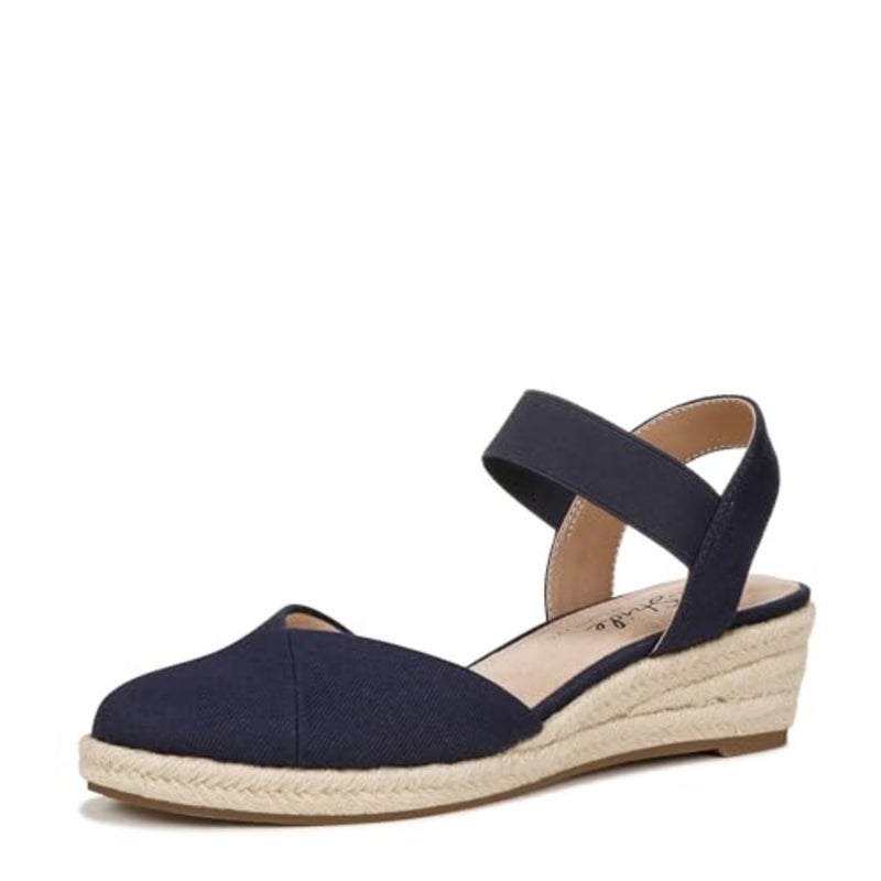 LifeStride Women's Kimmie Wedge Espadrilles Sandal - Image 1