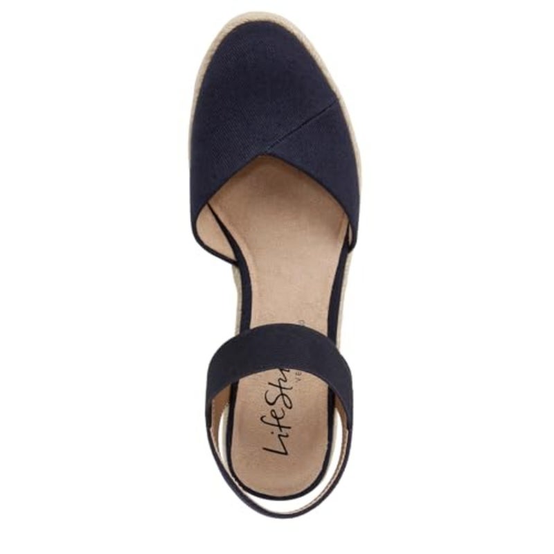 LifeStride Women's Kimmie Wedge Espadrilles Sandal - Image 5