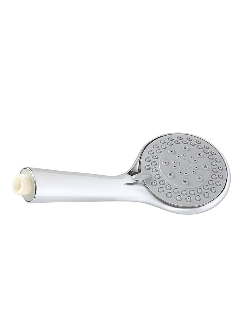 Epsilon Hand Shower Set- EPSBA1535 Round Shape, 100 mm Diameter, 245 mm Length Plastic Material Bathroom Fitting, UV Plated with 1.2 m Stainless Steel Hose and Holder  - Image 3