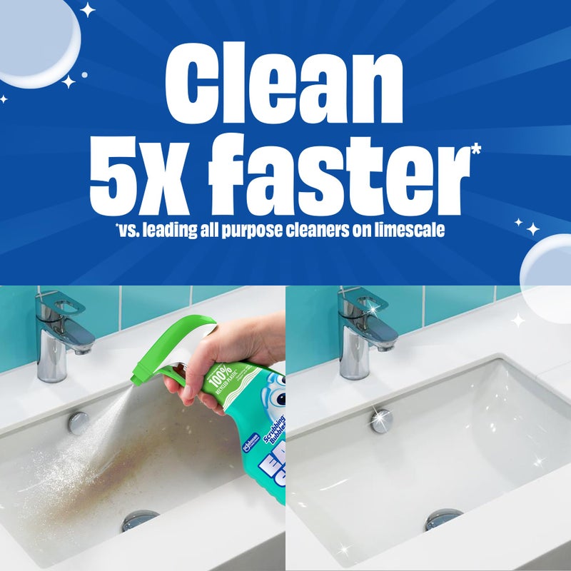 Scrubbing Bubbles Easy Clean Foaming Multipurpose Bathroom Cleaner Spray, Bottle Made from 100% Recycled Plastic, 32 Ounce Spray - Image 2