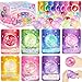 YEGEER 28 Pack Valentines Day Gifts for Kids 28Pcs Valentines Stretchy Ball with 28Pcs Cards Classroom Exchange Prizes Party Favors Kids Valentines Day Cards Ideal Valentine Gifts for Boys Girls - Image 2