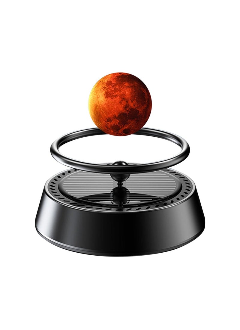 SYOSI Car Air Freshener, Car Aromatherapy Diffuser Solar Rotating Car Air Freshener Diffuser Car Interior Decor Natural Long-lasting Fragrance Aromatherapy - Image 1