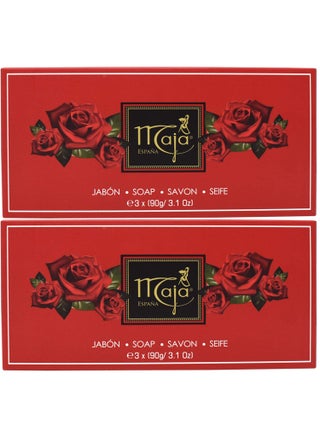 Maja Soap Sets Rectangle (3 x 3.1 Oz. Each) 18.6 Oz Total-2-PACKS(Sets) of 3 Soaps- - Jabon Perfumado - pzsku/ZAEA01E834CDAA7EBF8C3Z/45/_/1744137468/62b262a3-7c92-4513-af03-017024663338