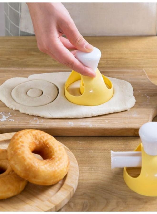 Doughnut Baking Mold Yellow/White 8.5x8x4cm - Image 2