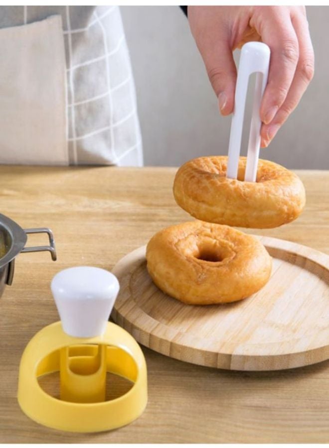 Doughnut Baking Mold Yellow/White 8.5x8x4cm - Image 3