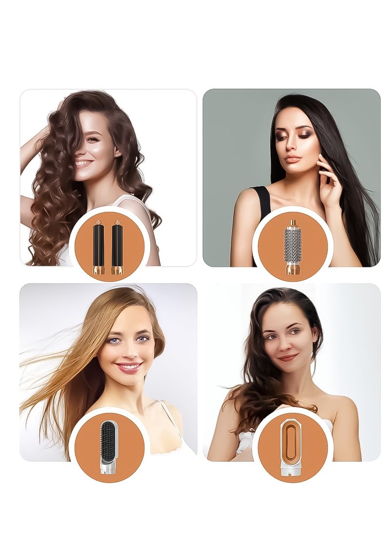 جرين ليون مصفف شعر 5 في 1 بقدرة 1000 واط Hayer Styler 2 مع كابل دوار 360° وكابل 2 متر Green Lion - أبيض  - Image 1