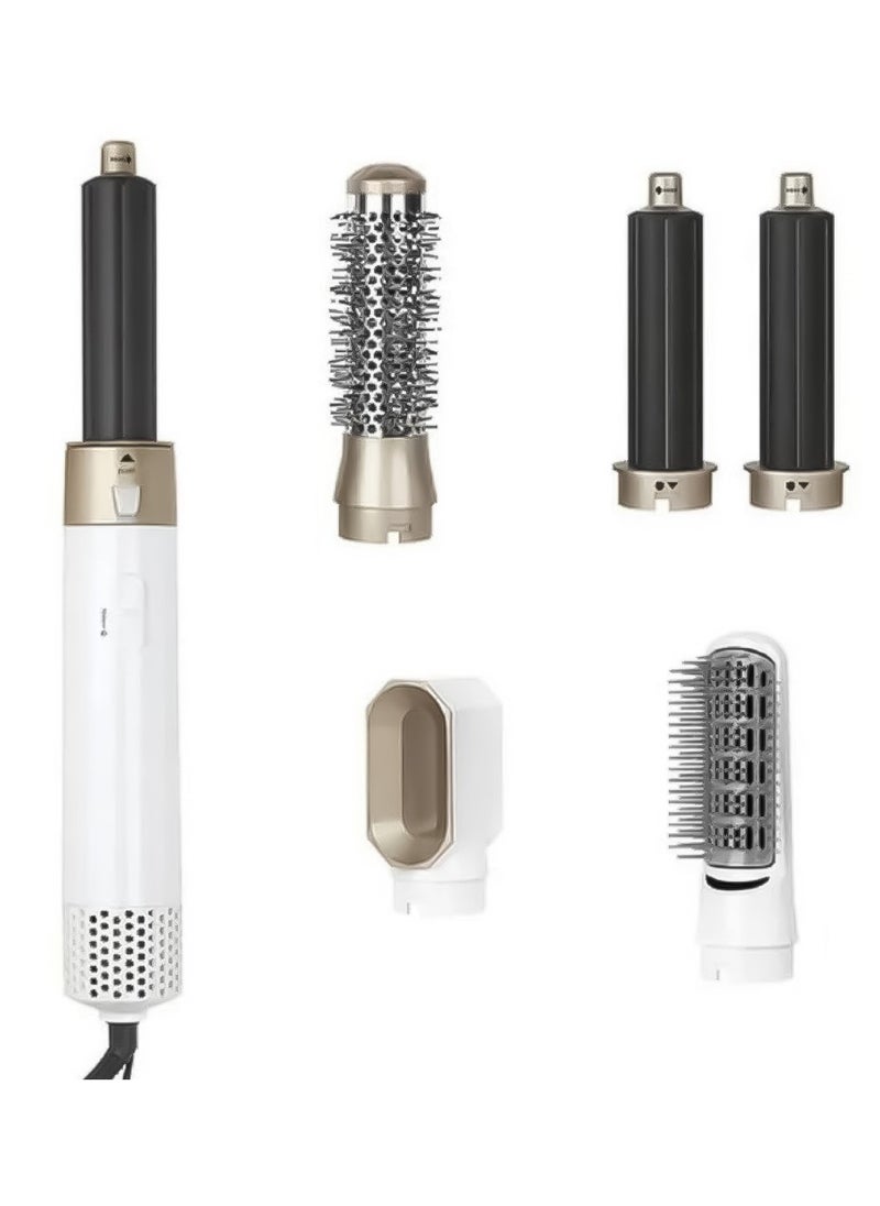جرين ليون مصفف شعر 5 في 1 بقدرة 1000 واط Hayer Styler 2 مع كابل دوار 360° وكابل 2 متر Green Lion - أبيض  - Image 4