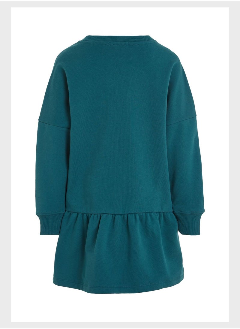 Calvin Klein Jeans - Kids Logo Midi Dress - Image 1