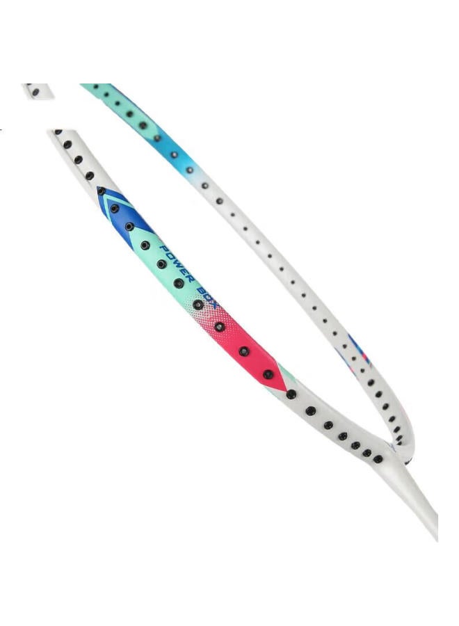 Victor Full Carbon Racket, Small Hammer Tk-Hmrl Ex Am, Pearl White, 5U (26 Lbs Strung), Single Racket - Image 3