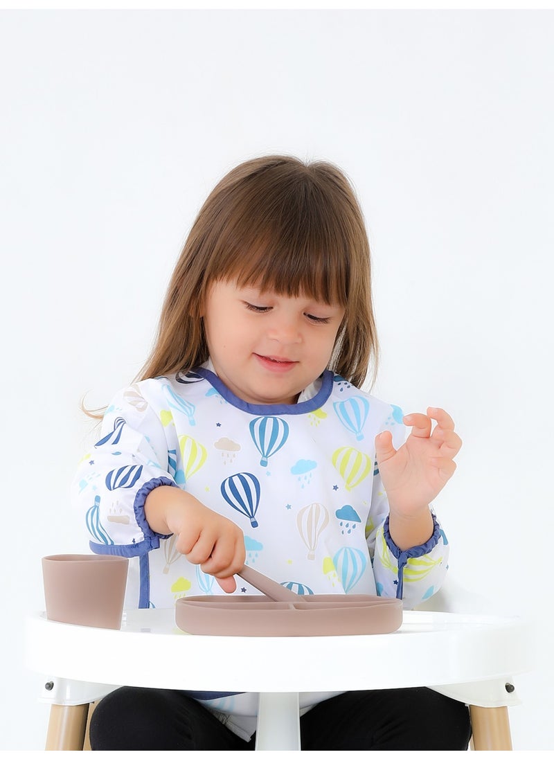 Baby Jem Babyjem Printed Sleeved Baby Bib 784  - Image 2