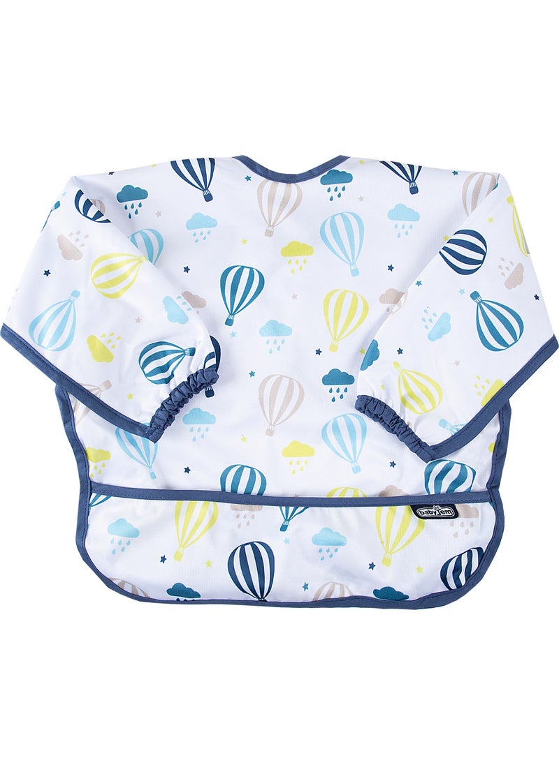 Baby Jem Babyjem Printed Sleeved Baby Bib 784  - Image 1