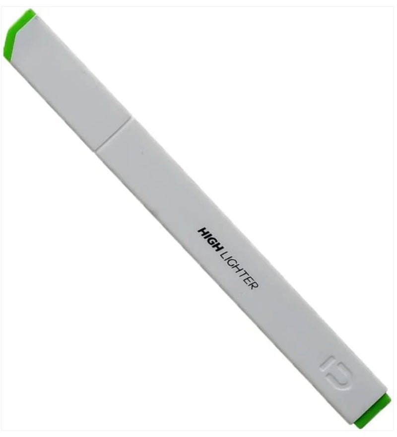 M&G Chisel Tip Non Toxic Highlighter - green No: AHMU1602 - Image 1