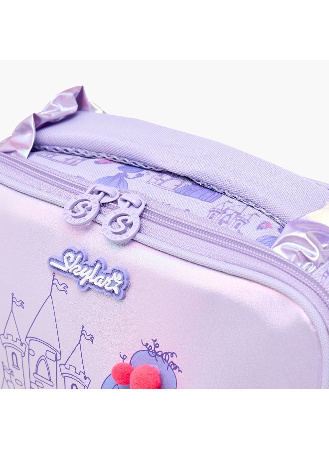Skylar Princess Print Lunch Bag for Girls - Image 5