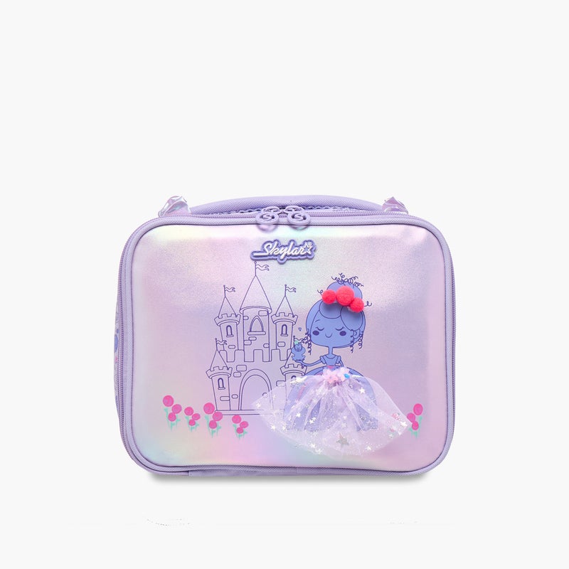 Skylar Princess Print Lunch Bag for Girls - Image 1
