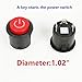 HUA 2Pcs 6V 12V Button Start Power Supply Switch Accessory for Kids Electric Cars Cars Children Electric Ride on Toys Replacement Parts - Image 3
