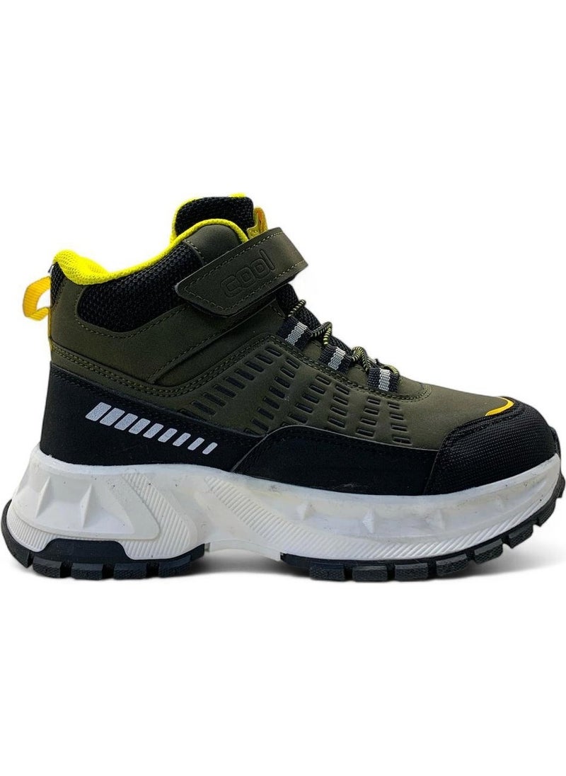 Cool Tiger Flt Khaki Boy Winter Boots  - Image 1