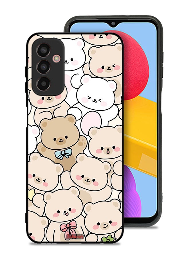 Tolwak Samsung Galaxy F13 Protective Case Cover Bears Pattern - Image 1