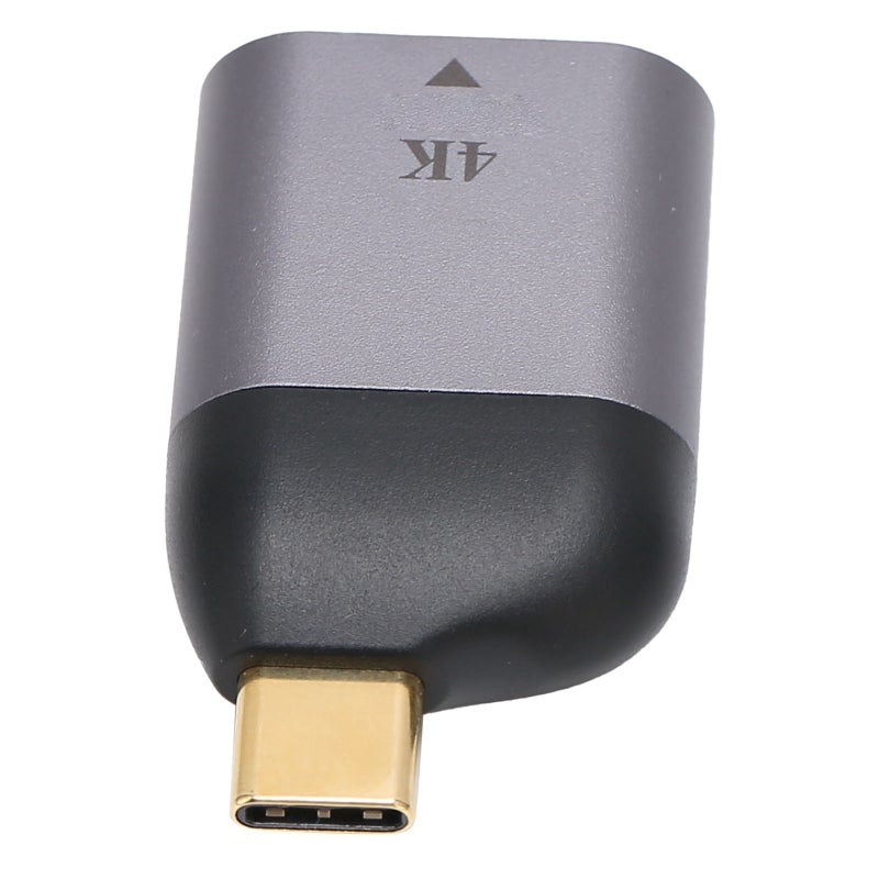 Usb C To Hdmi Adapter 4K 30Hz Aluminum Alloy - Stable Signal Transmission Type C To Hdmi Converter - Portable Design Usb C Hdmi Adapter for Laptop Mobile Phone Tablet To Tv Projector - Image 3