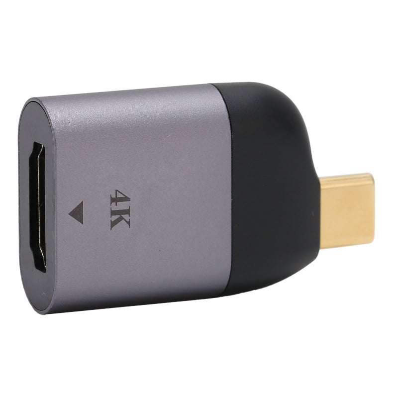Usb C To Hdmi Adapter 4K 30Hz Aluminum Alloy - Stable Signal Transmission Type C To Hdmi Converter - Portable Design Usb C Hdmi Adapter for Laptop Mobile Phone Tablet To Tv Projector - Image 4