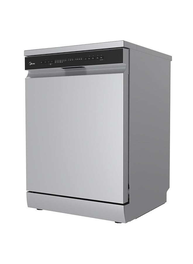 Midea Dishwasher - 10 Programs - 14 Place Settings - Silver - WQP14W5233CS 14 kg WQP14W5233CS silver - Image 2