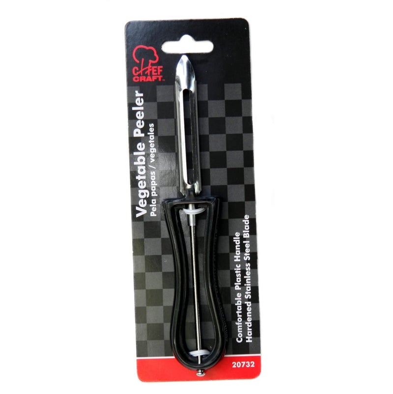 Chef Craft Black Vegetable Peeler - Image 2