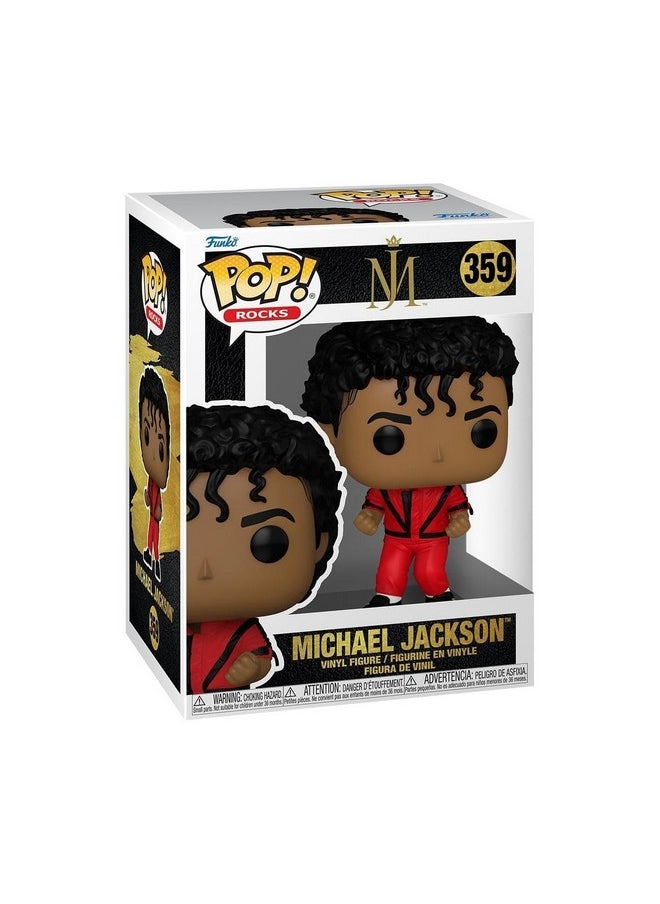 Funko Funko POP! Rocks: Michael Jackson - (Thriller) - Collectable Vinyl Figure - Gift Idea - Official Merchandise - for Kids & Adults - Music Fans - Model Figure for Collectors and Display  - Image 1