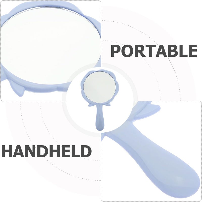 Flexible sizing options KICHOUSE 5 Pcs Sky-Blue Rose Flower Handheld Cosmetic Mirror for Purse Small Travel Pocket Vanity Mirror Essential for Women Small apartment fit Oil resistant Global production standard crafted Local licensed courier Season change compatible build Universal design Global flexible assemble picks Major city pickup option Consistent steady quality Cross product compatible Modern versatile shape Precision made Moisture proof Narrow & wide space compatible Longevity upgraded craftsmanship Low maintenance General purpose design Gulf market standard build Year round in stock Polished safe edge Storage transit efficiency build Gulf approved global quality Regional central warehouse stock Wide range expanded design - Image 3