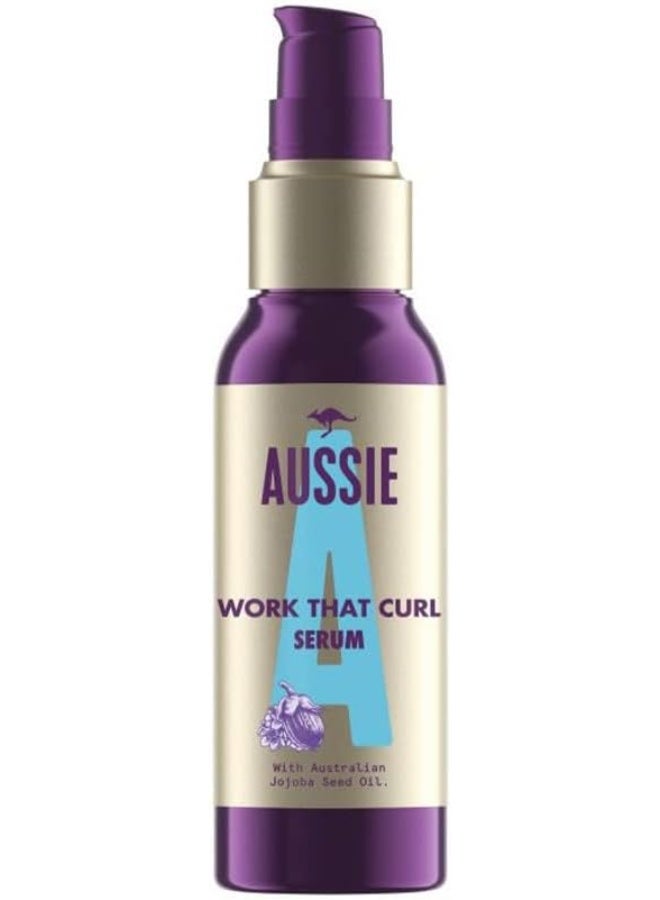 أوسي سيروم تصفيف الشعر المجعد بزيت بذور الجوجوبا الأسترالي 90 مل