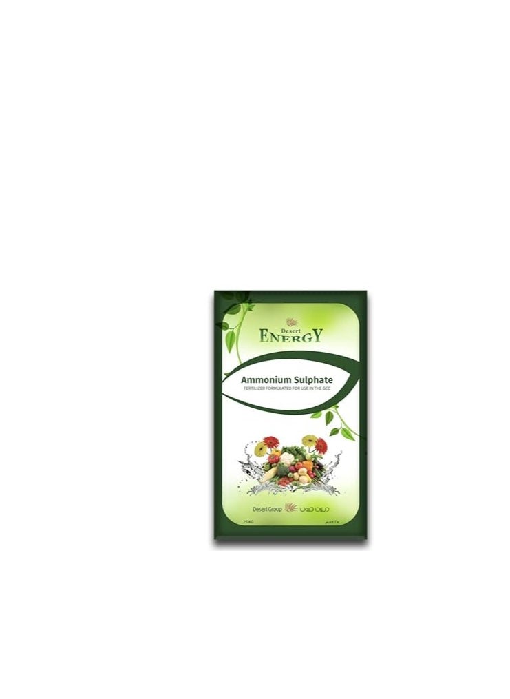 DESERT ENERGY - Desert Energy Ammonium Sulphate Fertilizer 25Kg formulated For Use In the GCC is a High Quality Granular Fertilizer Specifically Formulated for use in GCC - Image 1