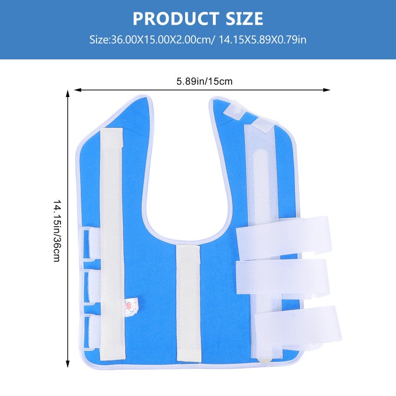 Shoulder Brace With Steel Plate Support For Injury Dislocation And Rehabilitation - Image 3