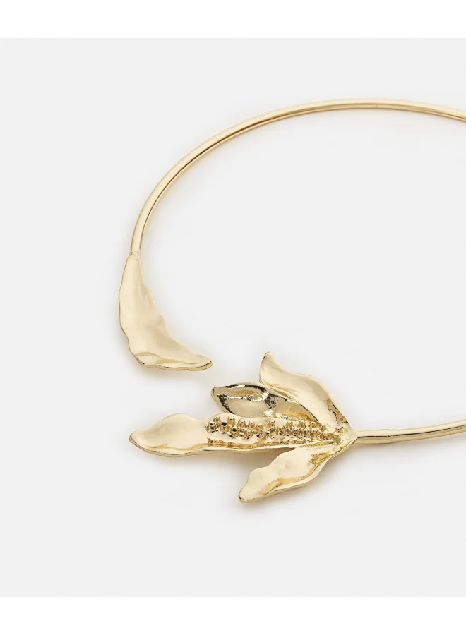 Ipekyol Floral Plate Necklace