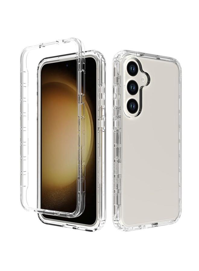 اس-توب جراب لهاتف Samsung Galaxy S24+ 5G مقاوم للصدمات شفاف متدرج اللون مصنوع من مادة البولي يوريثين الحراري + جراب هاتف من مادة البولي يوريثين الحراري - Image 1