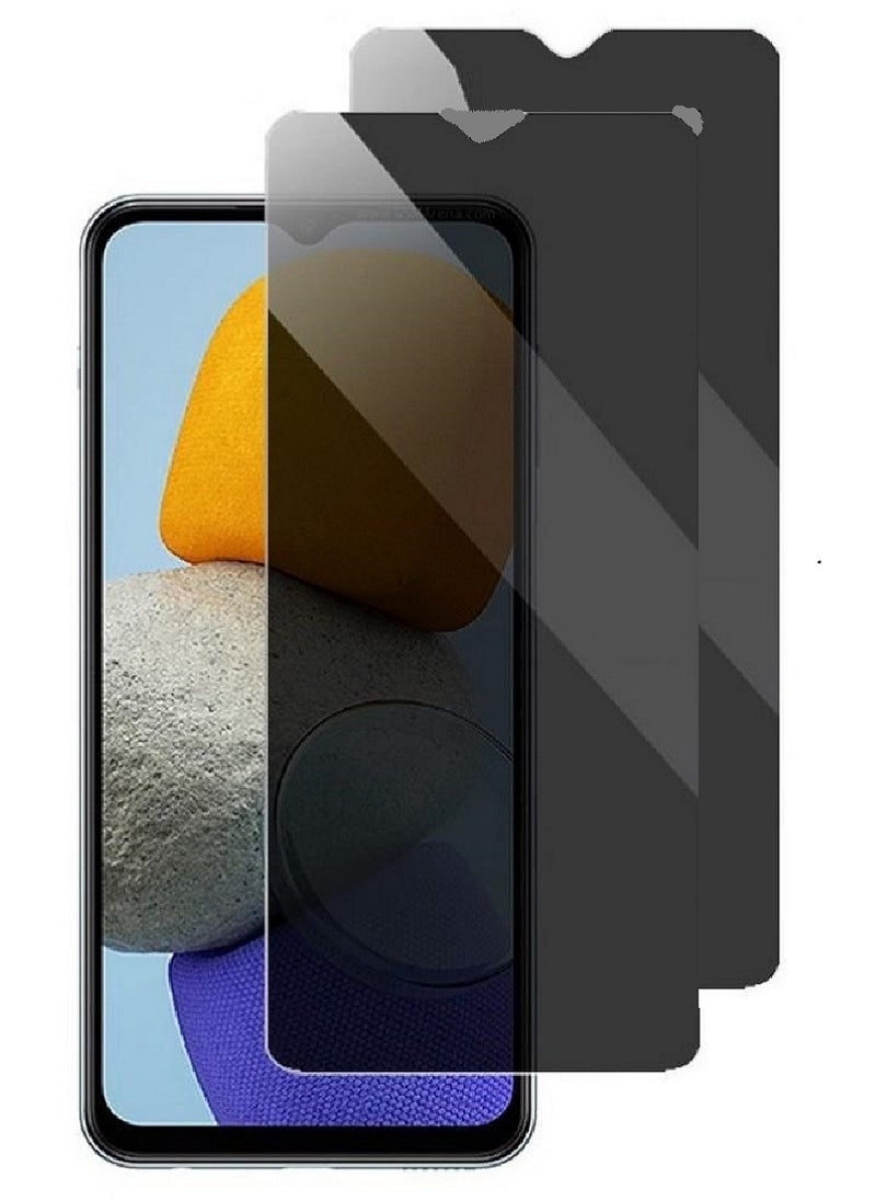 we3 2 Pieces Tempered Glass Screen Protector Anti-Spy Privacy Designed For Samsung Galaxy M23 5G Full Screen Coverage And Bubble Free - Image 1