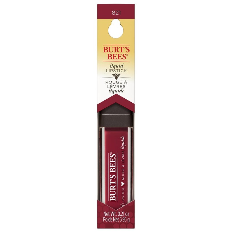 Burt's Bees 100% Natural Glossy Liquid Lipstick, Drenched Dahlia, 1 Tube - Image 3