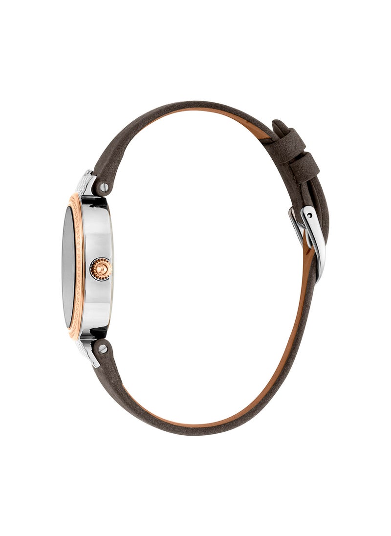 Just Cavalli - Women's Analog Round Shape Leather Wrist Watch JC1L092L0045 - 32 Mm - Image 1