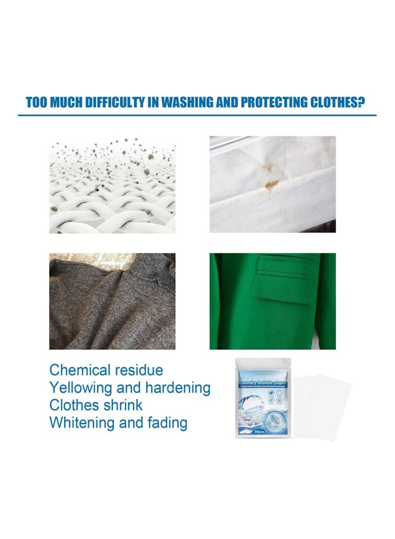 Travel Laundry Detergent Sheets Liquidless, 2 packs 60 Eco Sheets Laundry Detergent, Eco-friendly, Biode gradable, Zero Waste, Cruelty-Free Laundry Detergent Sheets/Eco-Strips for Sensitive Skin - Image 4